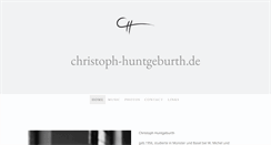 Desktop Screenshot of christoph-huntgeburth.de